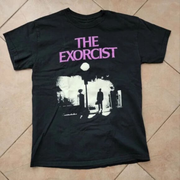 The Exorcist Movie Black T Shirt - Picture 1 of 1